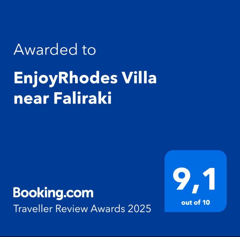 Enjoyrhodes Villa Near Faliraki Kalithies Ngoại thất bức ảnh